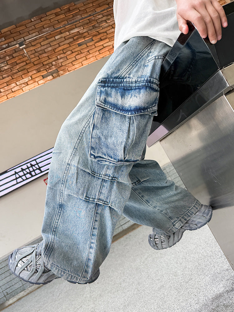 Children's Large Spring Clothes Casual Boy Trousers Children's Pants