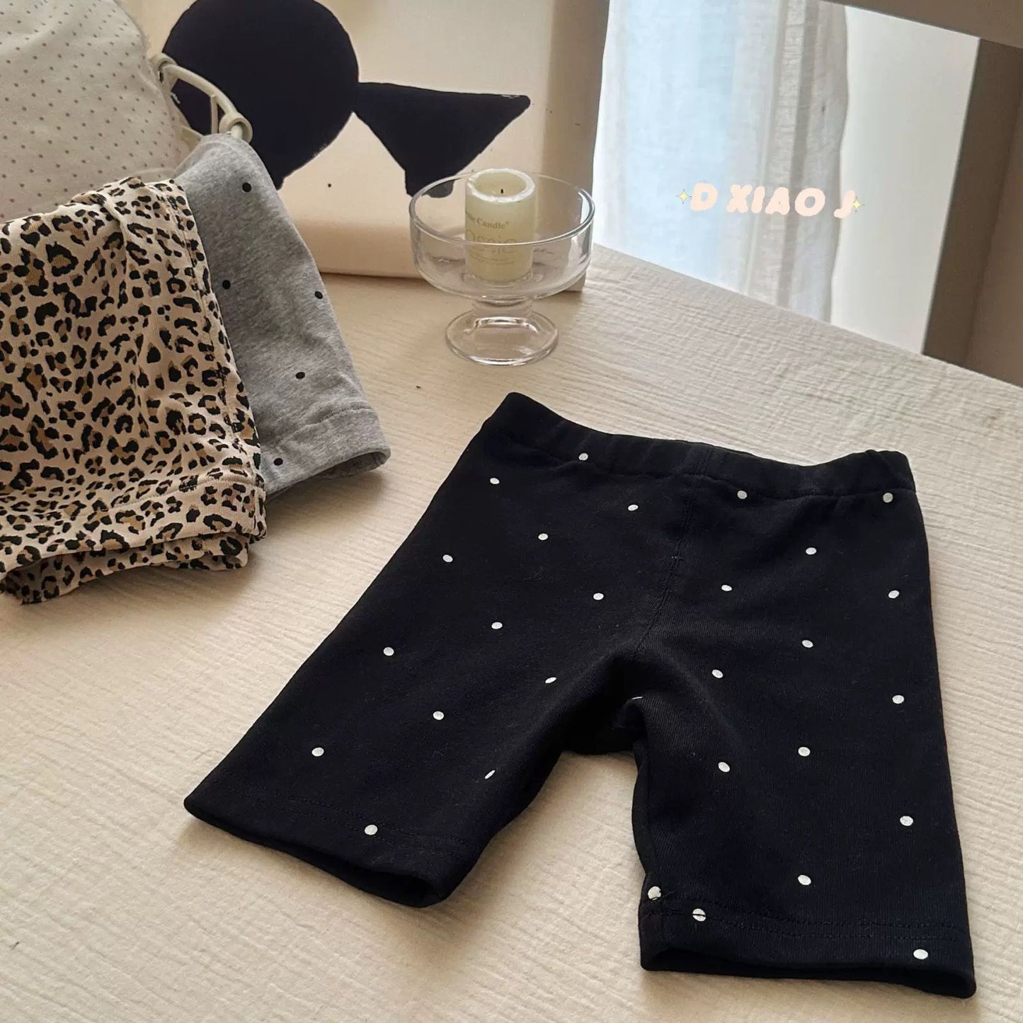 Children's Leggings Summer Thin Outer Shorts Stretch Children's Pants