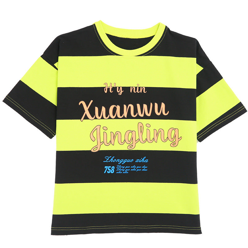 Children's Costume Suit Model Catwalk Clothing Fashion Children's T-shirt
