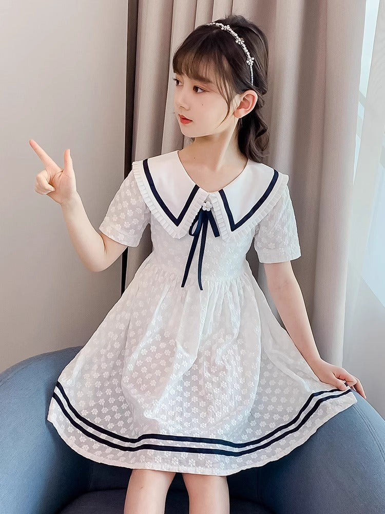 Children's Summer Clothing Western Style Teens Princess Children's Dress
