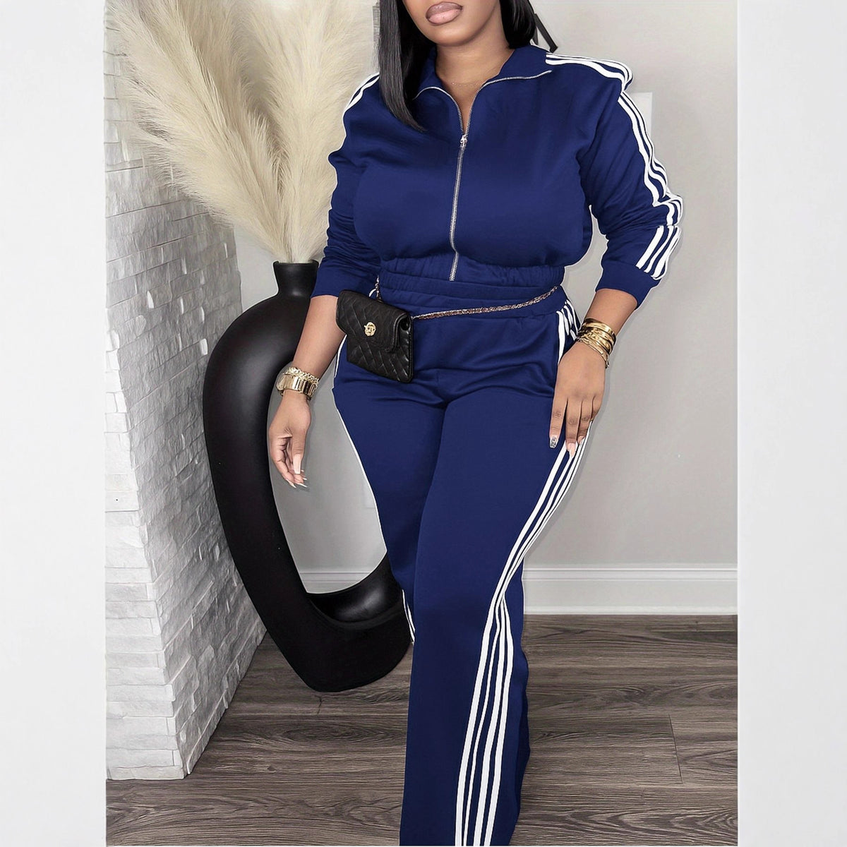 Comfortable Charming Classy Women's Personality Two-piece Fashion Casual Suit