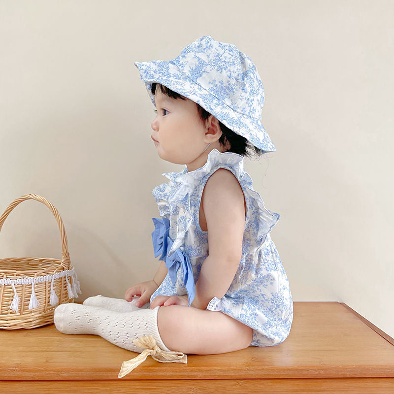 Thin Triangle One-piece Romper Born Clothes Super Cute Jumpsuit, Climbing Suit