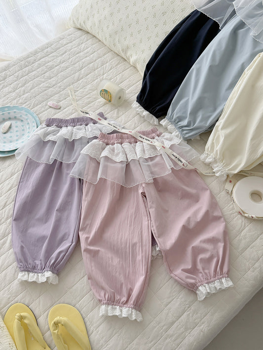 Summer Thin Sun Protection Wear Breathable Children's Pants