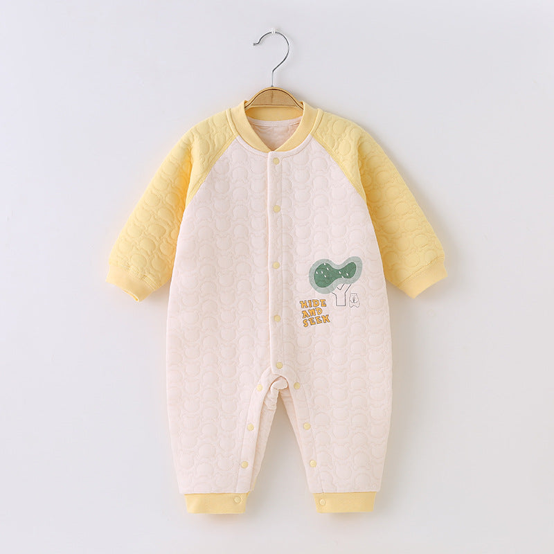 Pure Cotton Boneless Keep Rompers Pajamas Born Jumpsuit, Climbing Suit