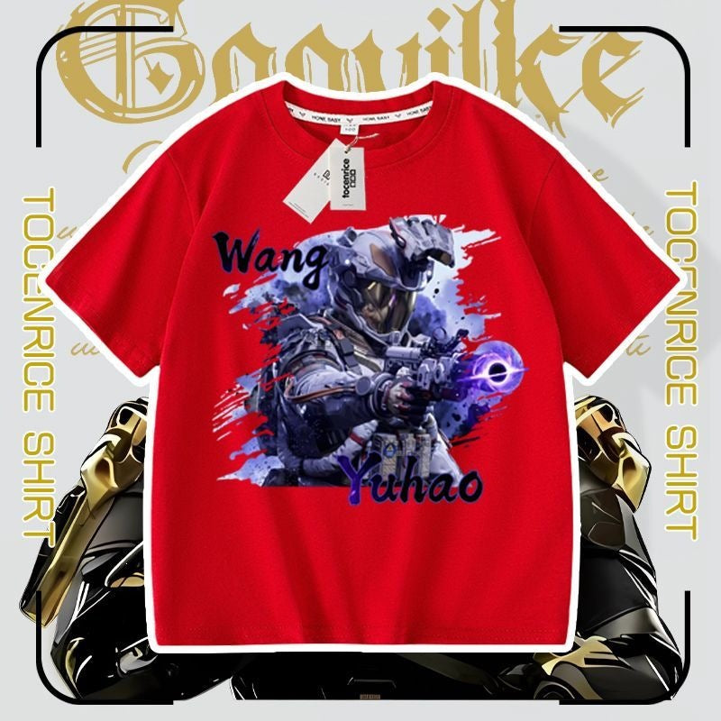 Women's & Men's Delta Action Game Grand Dragon Claw Shepherd Related Short Sleeve Children's T-shirt