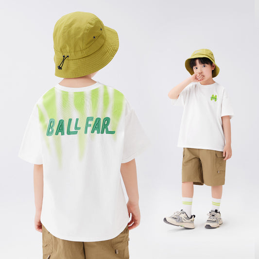 Children's Clothing Boy's Short-sleeved Pure Cotton Summer Half Children's T-shirt