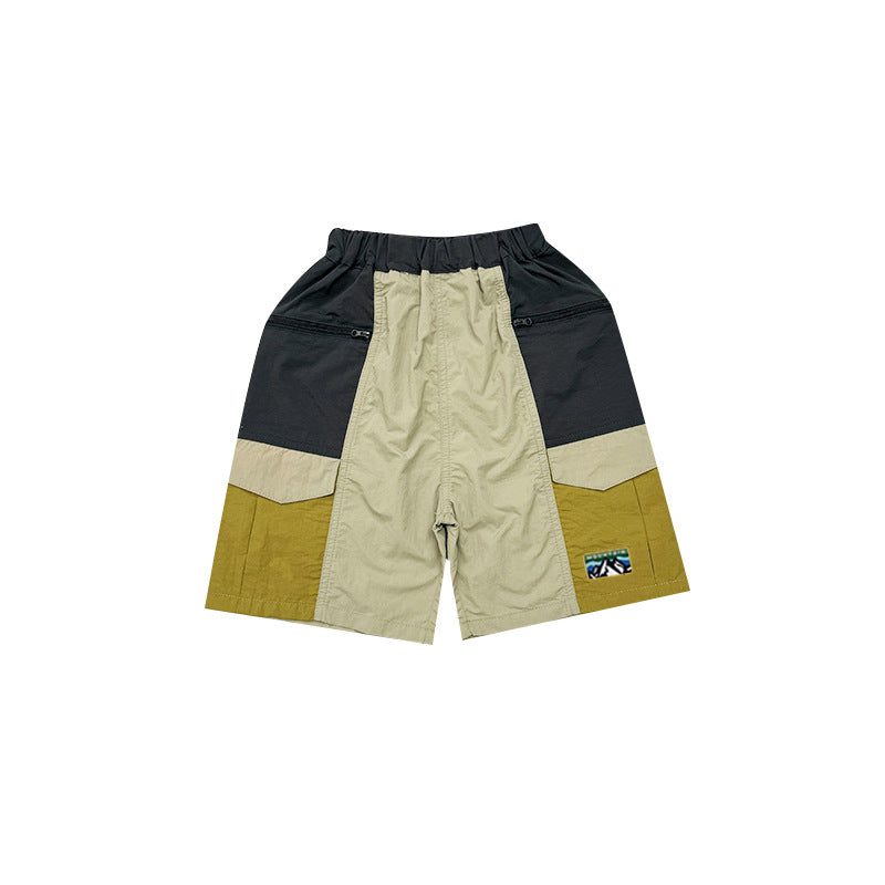 Children's Shorts Summer Boys Sports Overalls Mountain Outdoor Matching Children's Pants