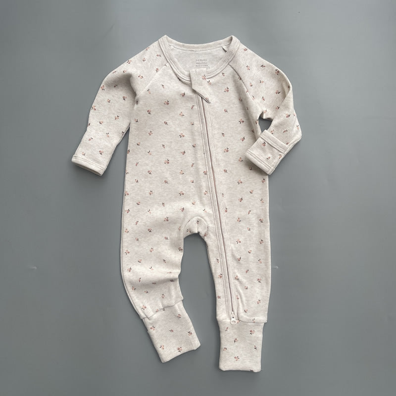 Jumpsuit Male Female Pure Cotton Rompers Jumpsuit, Climbing Suit