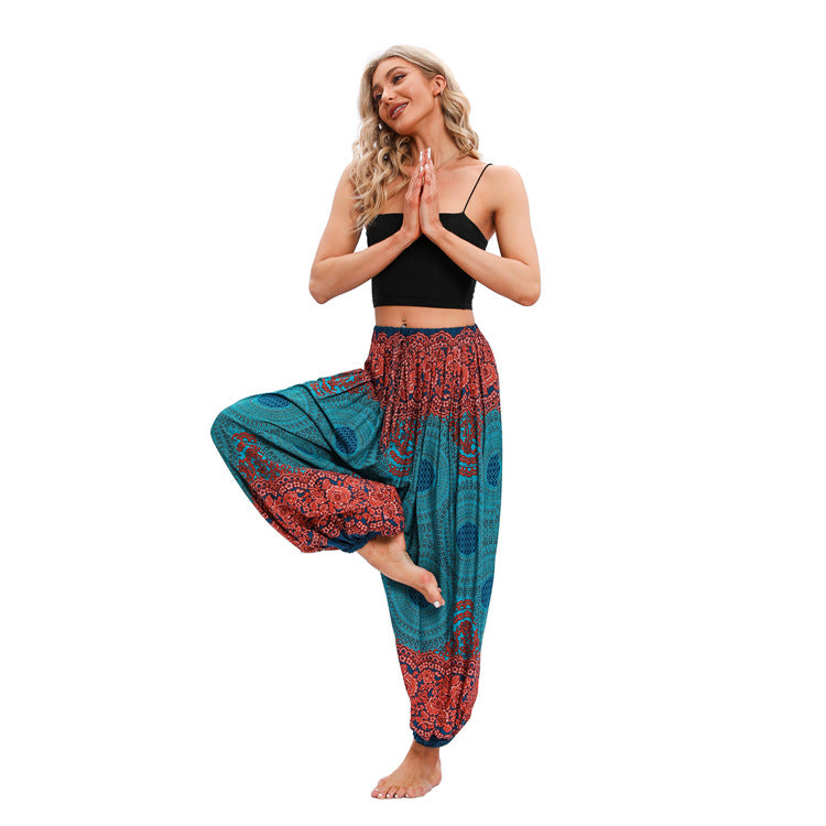 Graceful Women's Yoga Sports Bloomers Clothes Pants