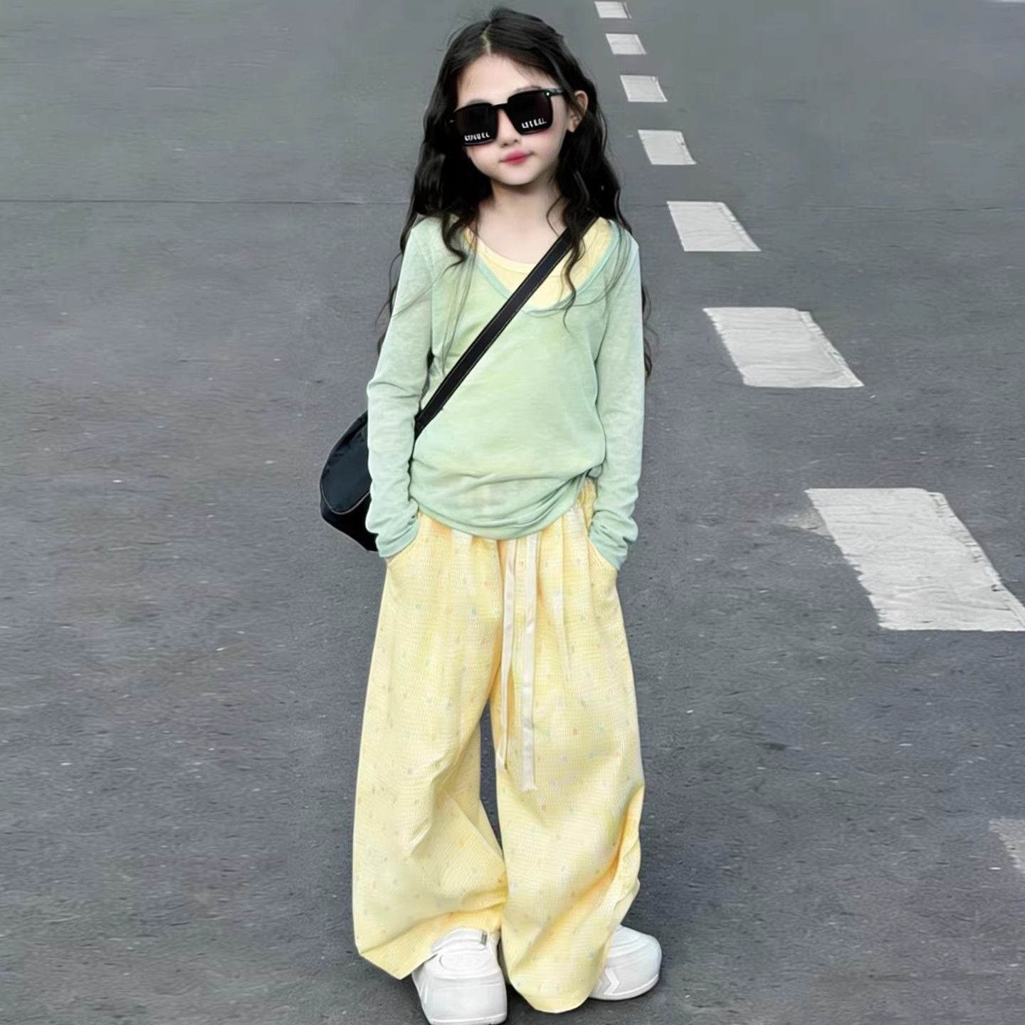 Children's Protection Shirt Dopamine Three-piece Western Style Fashion Children's Suit