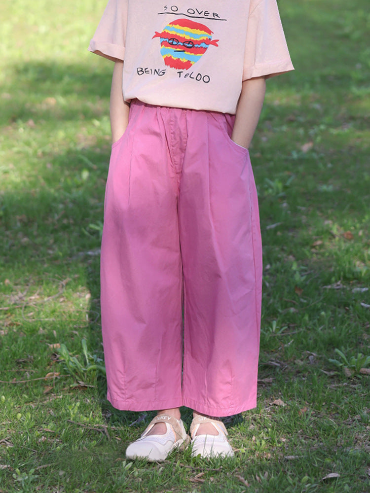 Children's Casual Summer Wide Leg Anti Mosquito Children's Pants