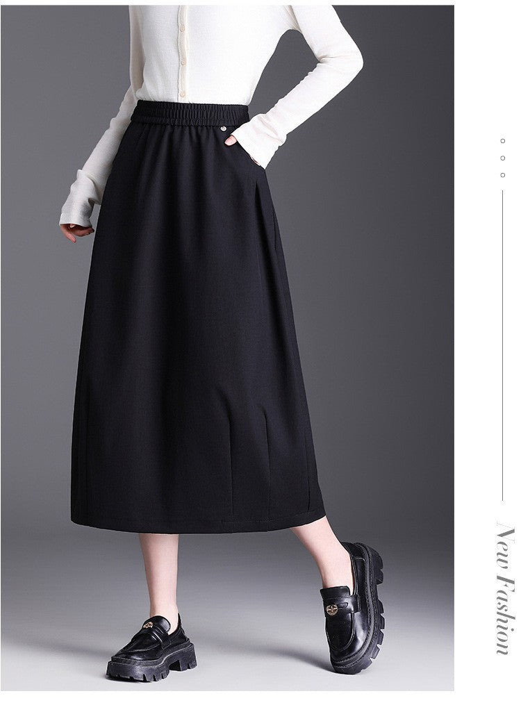 Women's Puffy One-step Drape Fashion Bud Slimming Temperament Skirts