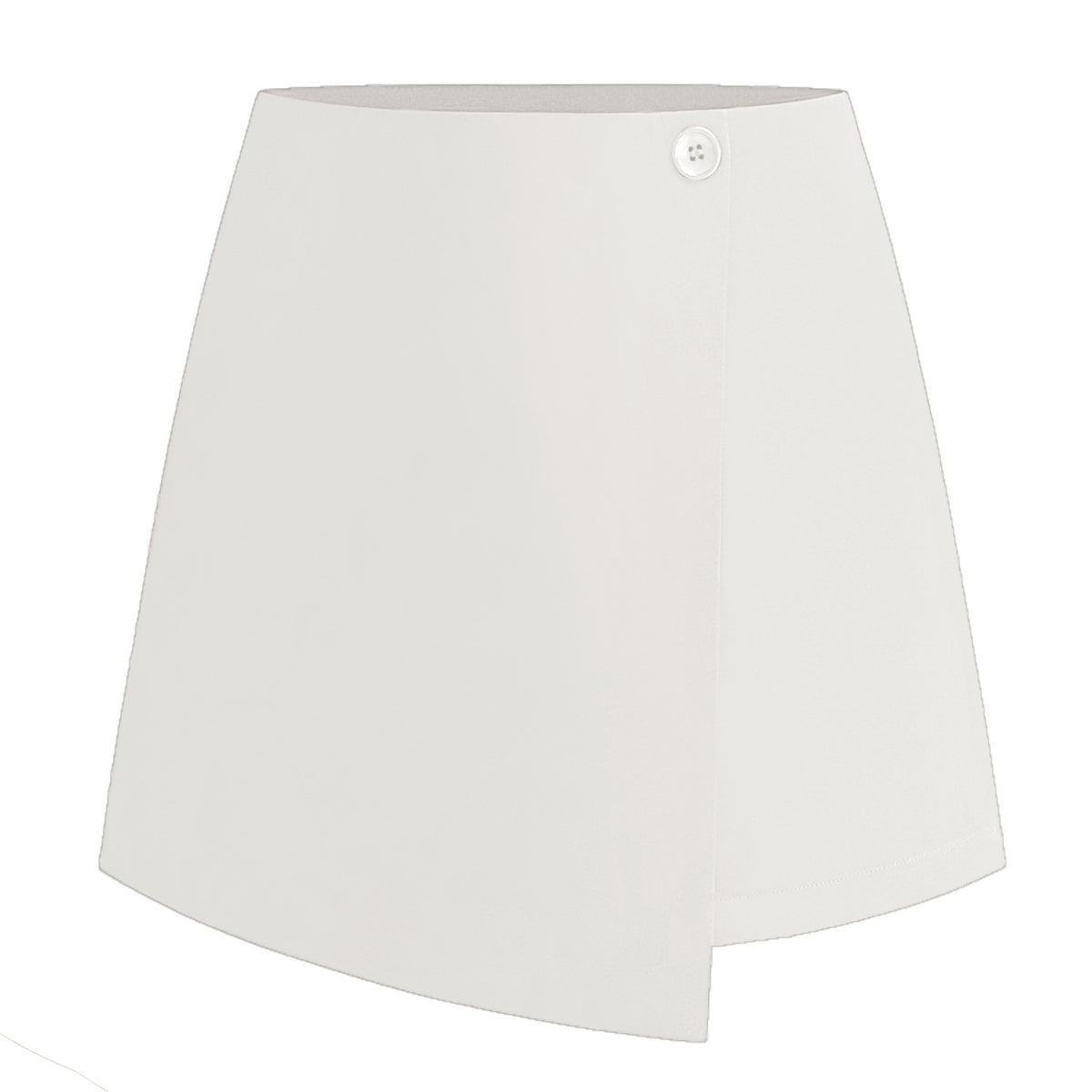 Women's Irregular Stretch Summer High Waist Zipper Button Skirt