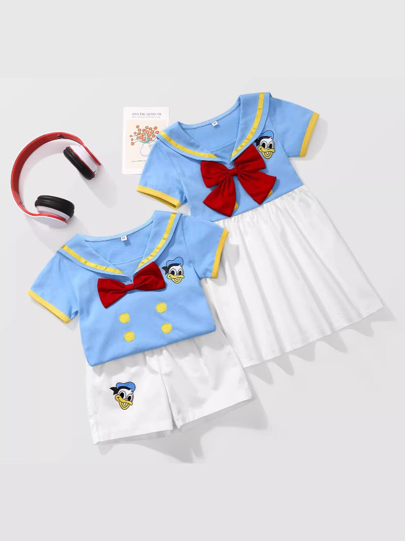 Children's Clothing Cotton Boys Suits Role Playing Donald Duck Clothes Children's Suit