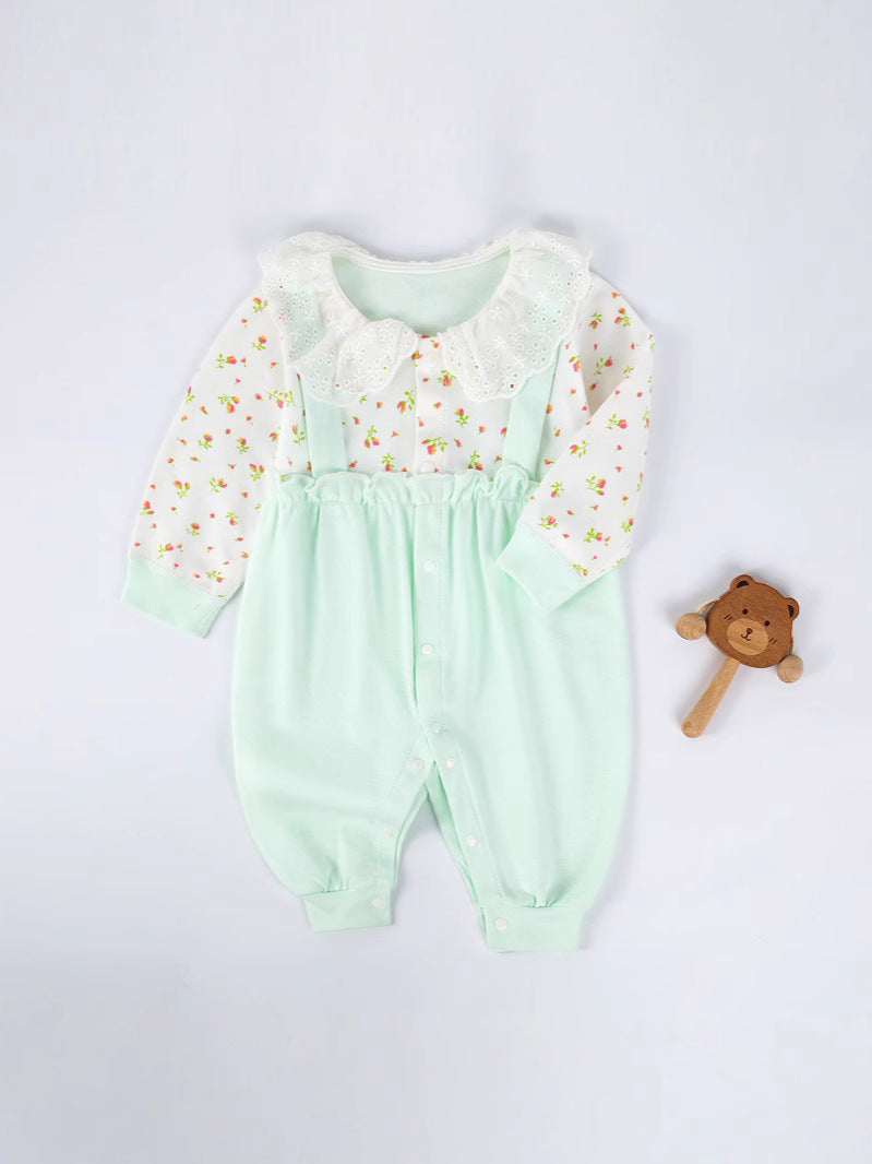 Born Boneless Jumpsuit Long-sleeved Romper Super Cute Early Jumpsuit, Climbing Suit