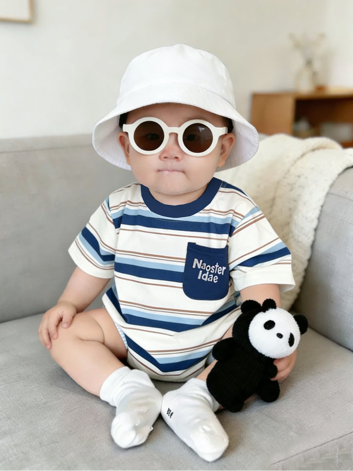 For Family Of Clothes The Whole Parent-child Outfit