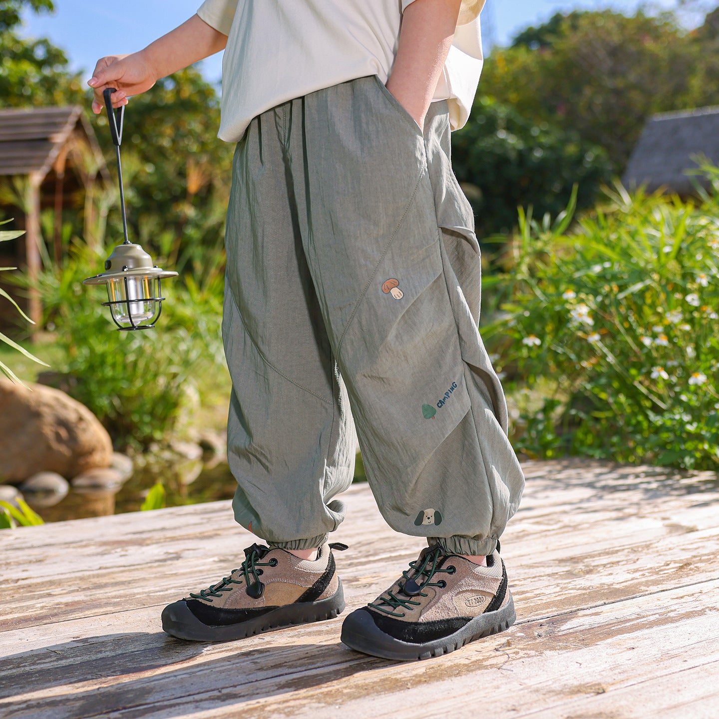 Children's Track Summer Boy's Thin Breathable Fashion Children's Pants