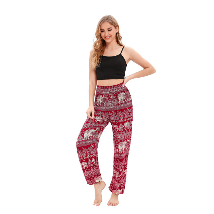 Beautiful Women's Rayon Yoga Bloomers Clothes Casual Pants