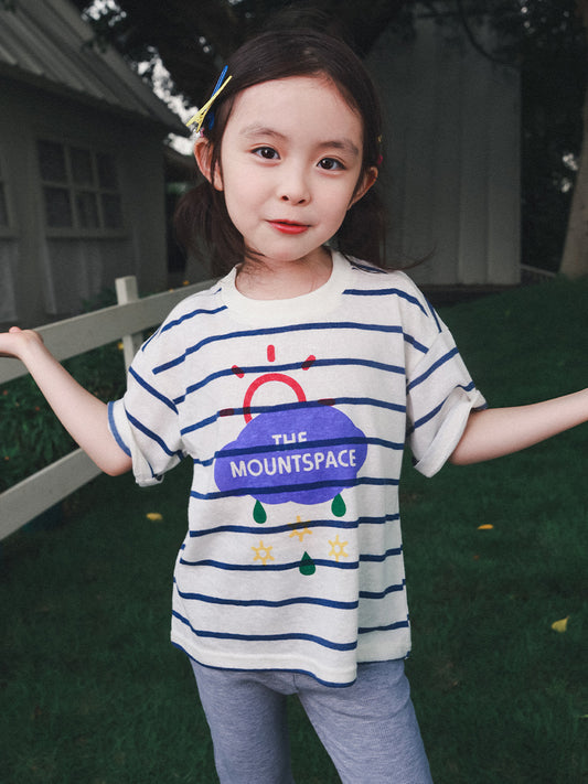 Children's Summer Mountain Clothing Lightweight Breathable Half Sleeve Children's T-shirt