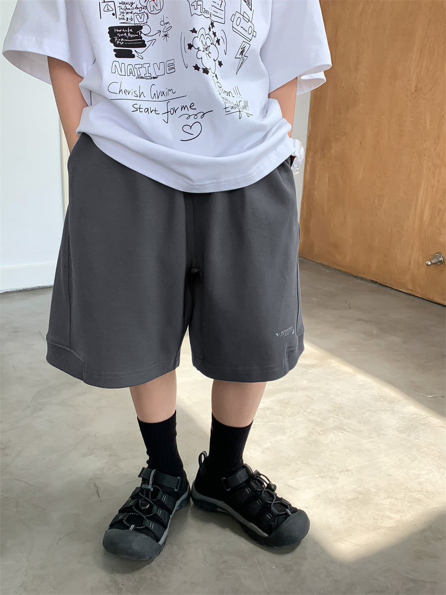 Children's Summer Loose Street Sports Casual Versatile Children's T-shirt