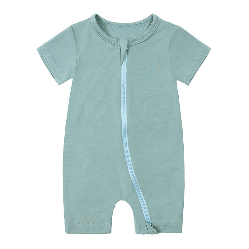 Jumpsuit Bamboo Fiber Born Boys Short Jumpsuit, Climbing Suit