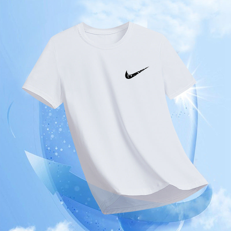 Children's Short Sleeve Summer Medium Large Boys Gym Children's T-shirt