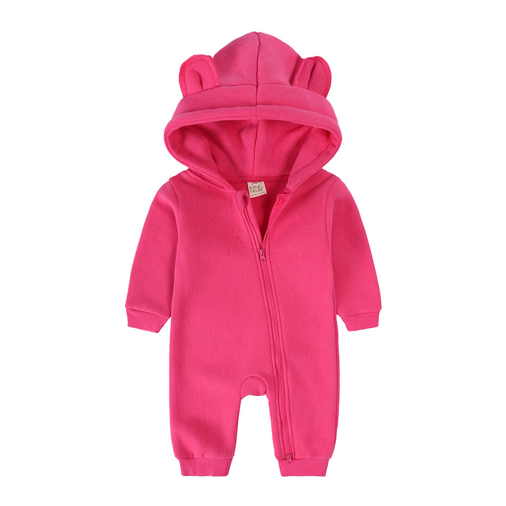 Clothing Male Female Year-old Animal Shape One-piece Romper Warm Jumpsuit, Climbing Suit