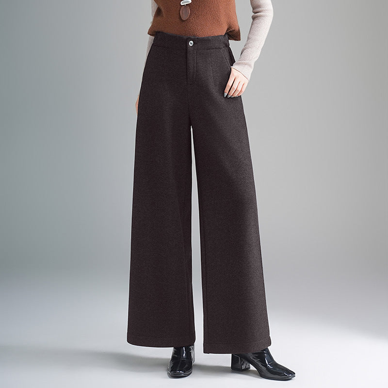 Women's Mother Draping Culottes Slimming Loose Trousers Casual Pants