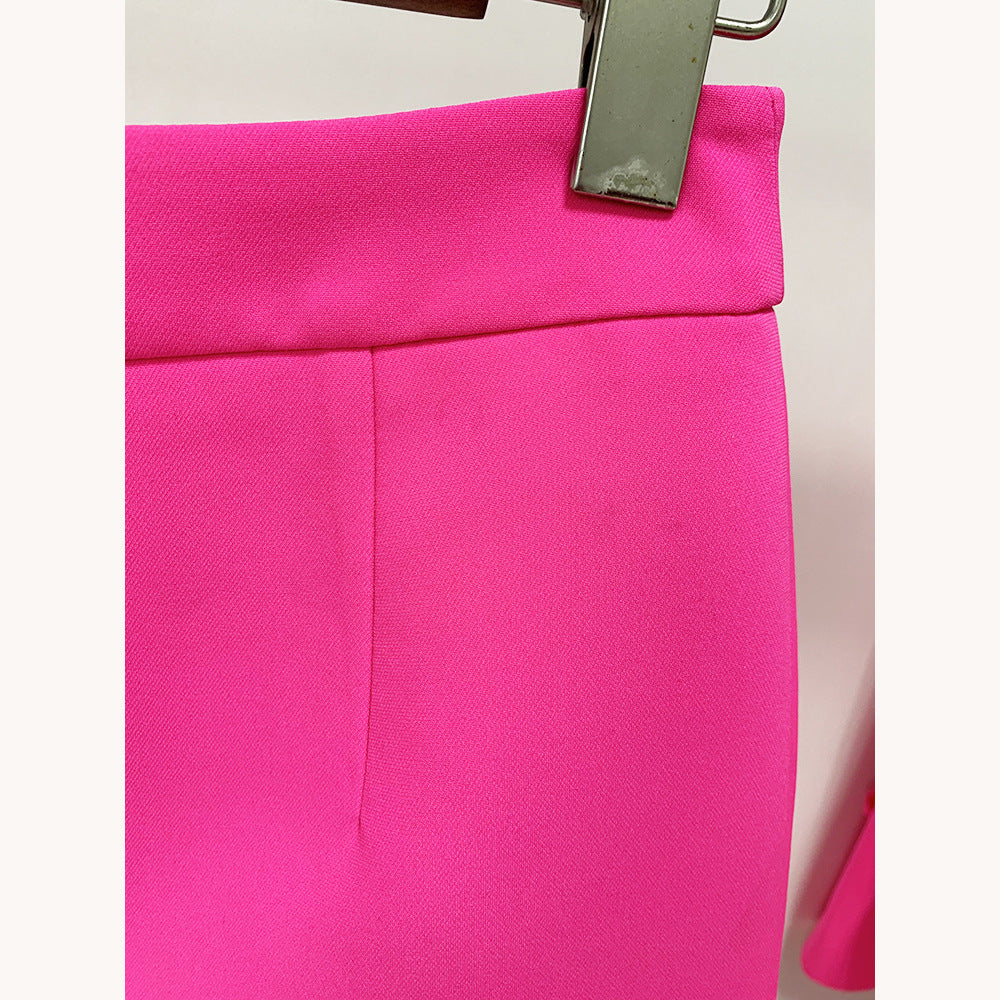 Fashion Fluorescent Powder Series Temperament Hip Skirt