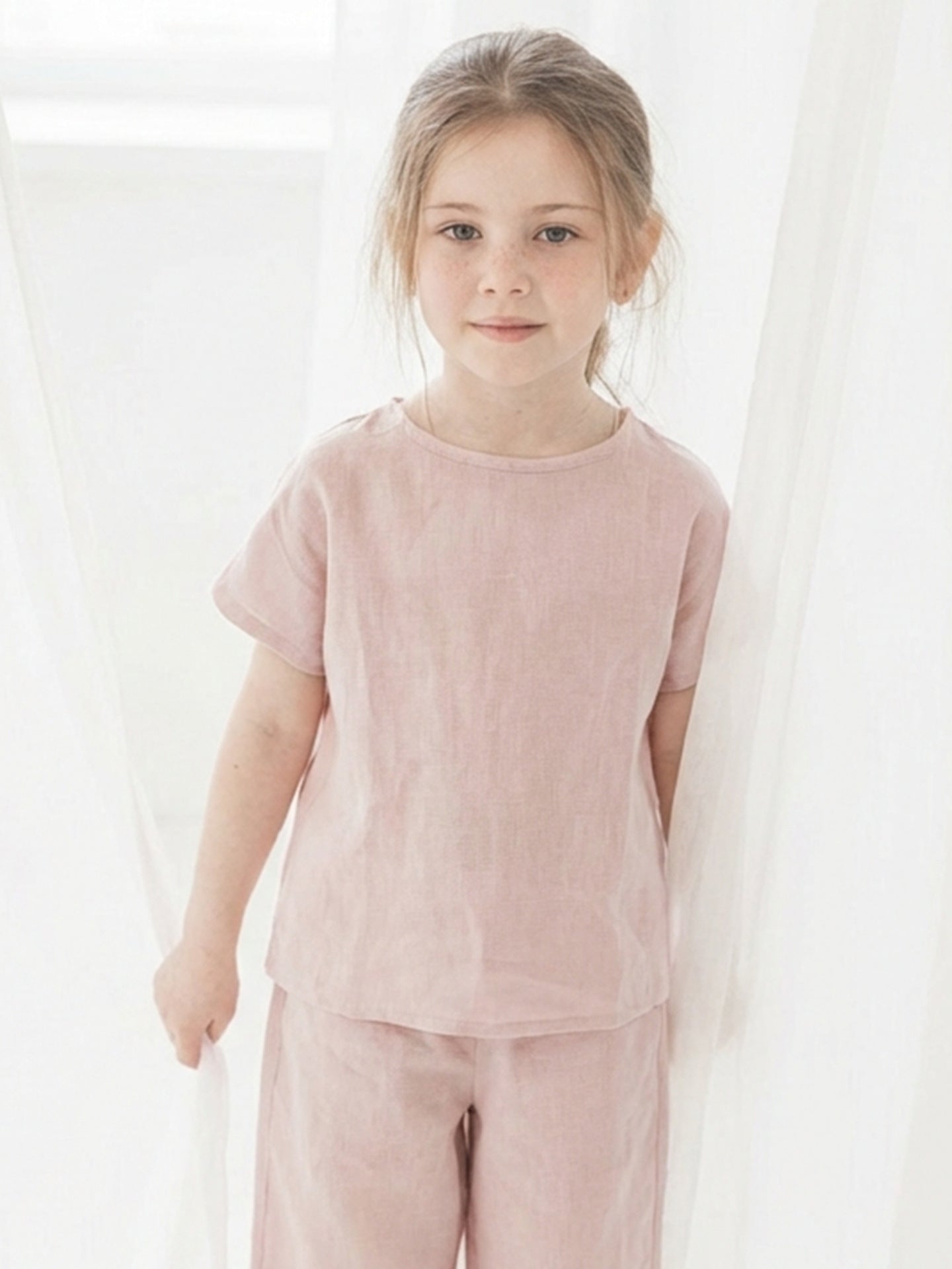 Versatile Short Sleeve Cotton Western Style Cute Children's T-shirt
