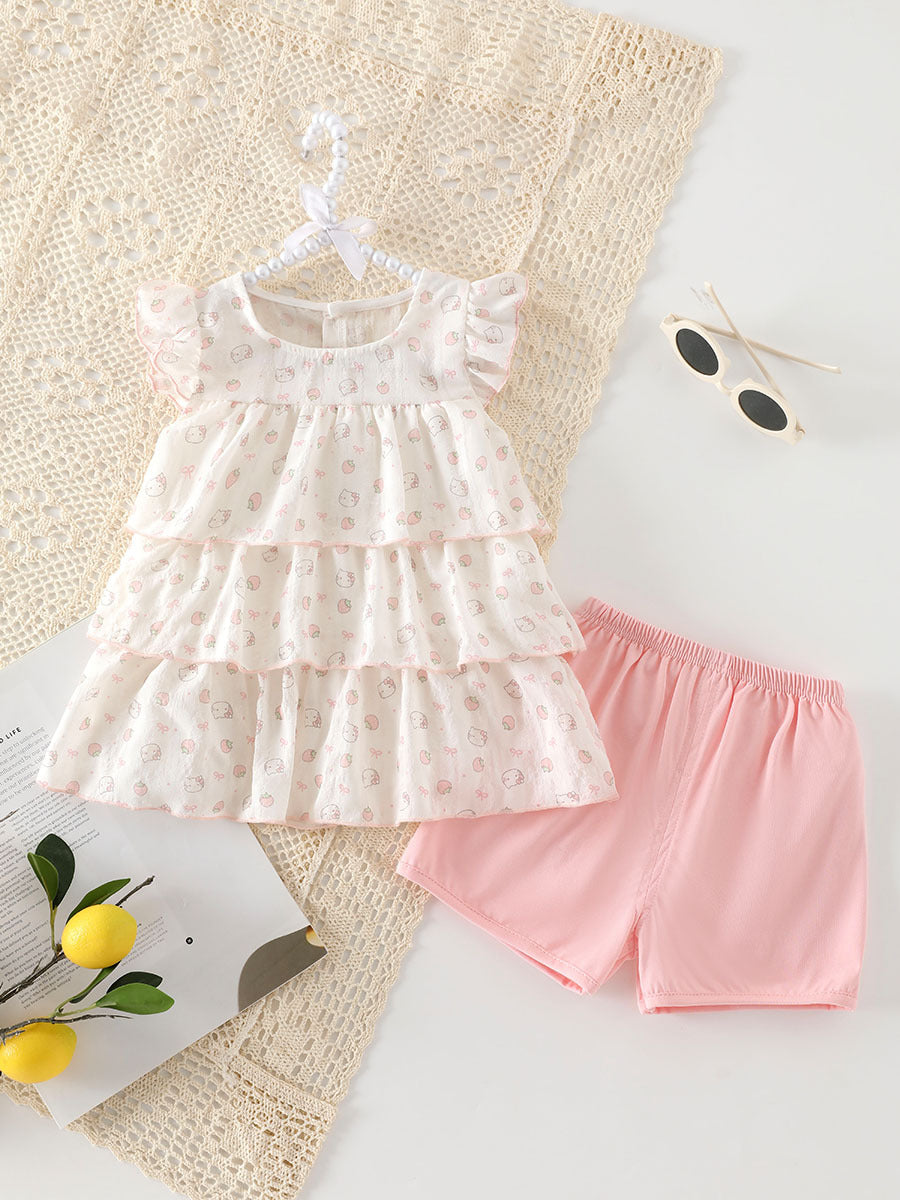 Summer Split Lightweight Two-piece Wear Western Style Children's Suit