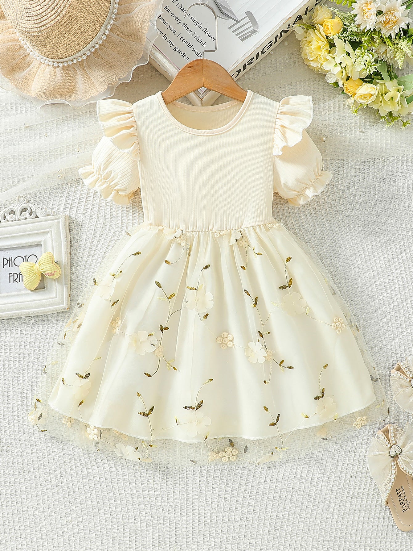 Children's Summer Clothes Princess Skirt Infant Mesh Children's Dress