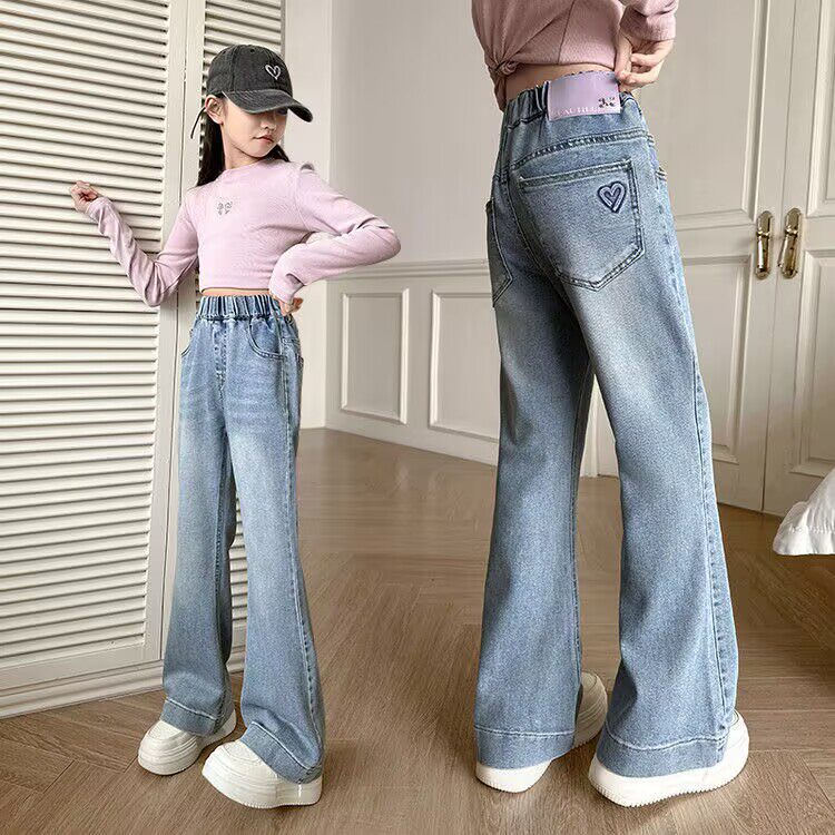 Variety Of Medium Large Embroidered Patch Children's Pants