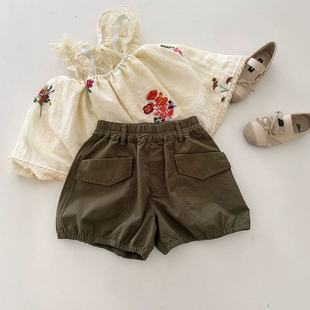 Children's Closed Shorts Summer Korean Style Boys Children's Pants