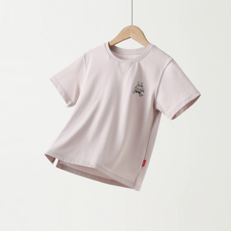 Children's Thin Middle Big Cropped Summer Clothing Children's Pants