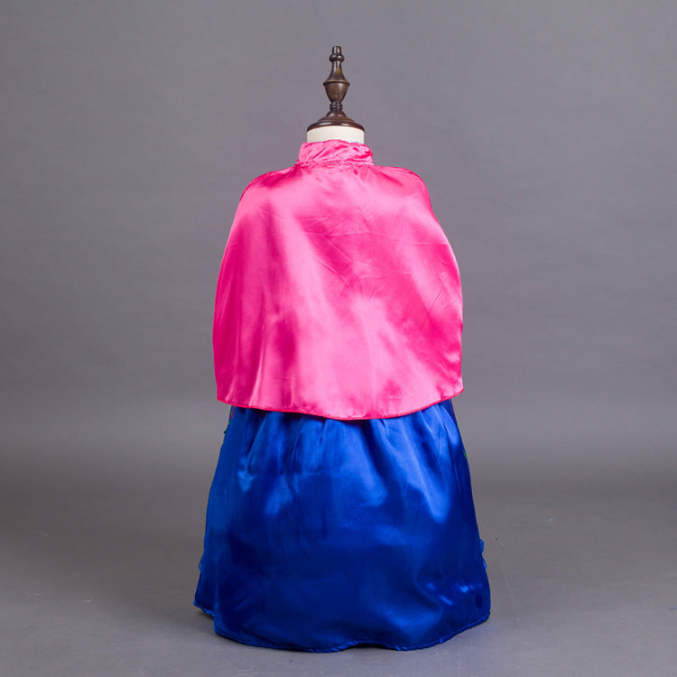 Children's Frozen Clothing Anna Princess Performance Children's Dress