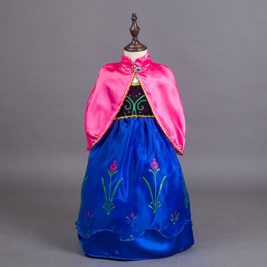 Children's Frozen Clothing Anna Princess Performance Children's Dress