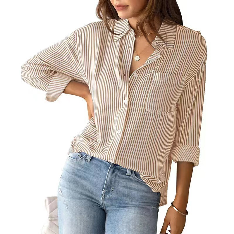 Fashion Women's Beach Cover-up Casual Shirt Blouse