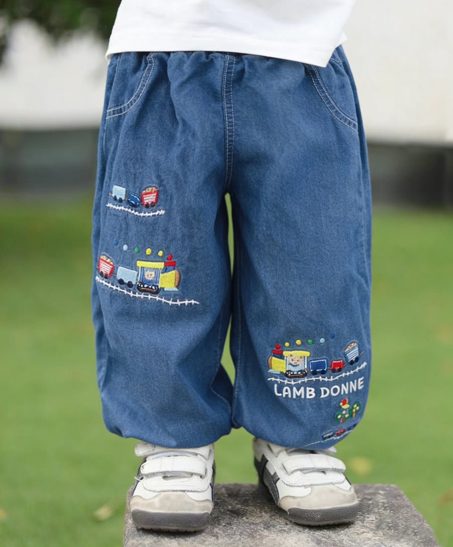 Children's Summer Silk Jeans Thin Boy's Children's Pants