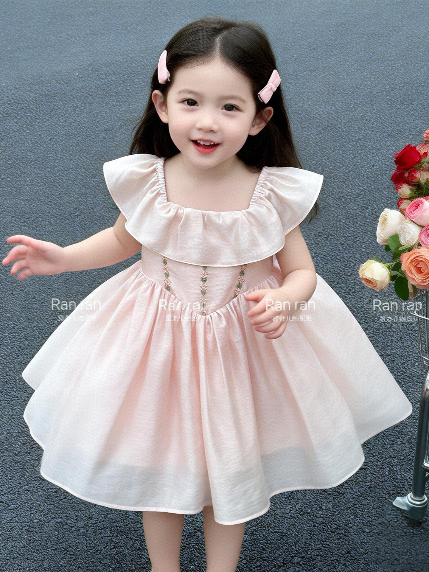 Children's Princess Summer Fashionable Skirt Birthday Children's Dress