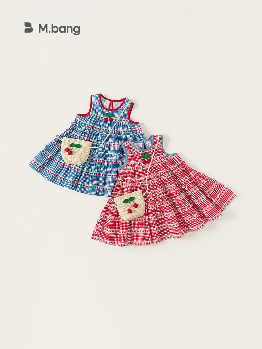 Skirt Collection Summer Colorful Little Polka Dot Children's Dress