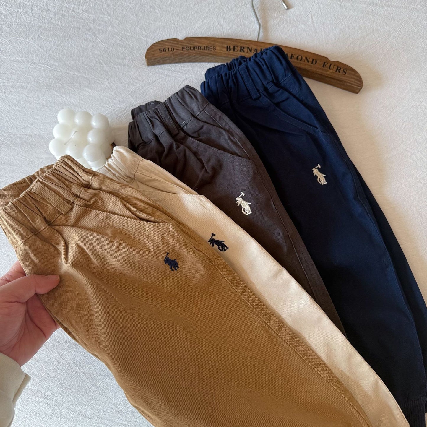 Children's Casual Spring Boys Trousers Ankle Banded Temperament Children's Pants