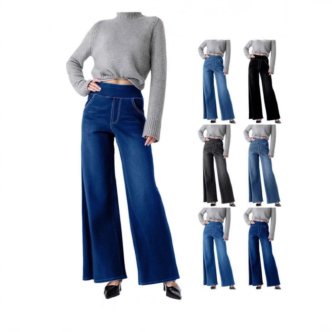 Women's High Waist Slimming Straight Loose Cat Vests