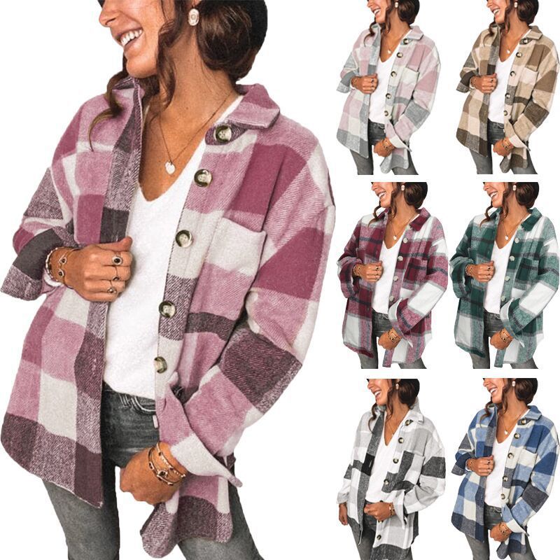Women's Spring Shirt Independent Breasted Casual Blouse