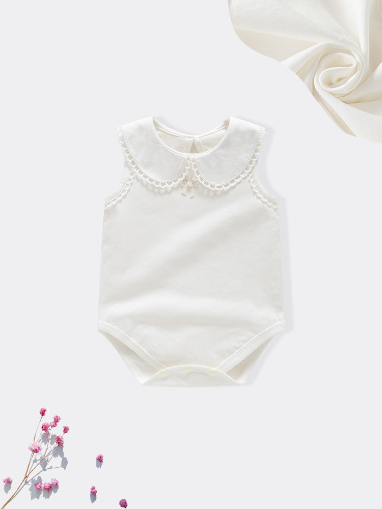 For Babies Thin Summer Clothing Sweet Vest Going Out Rompers Jumpsuit, Climbing Suit