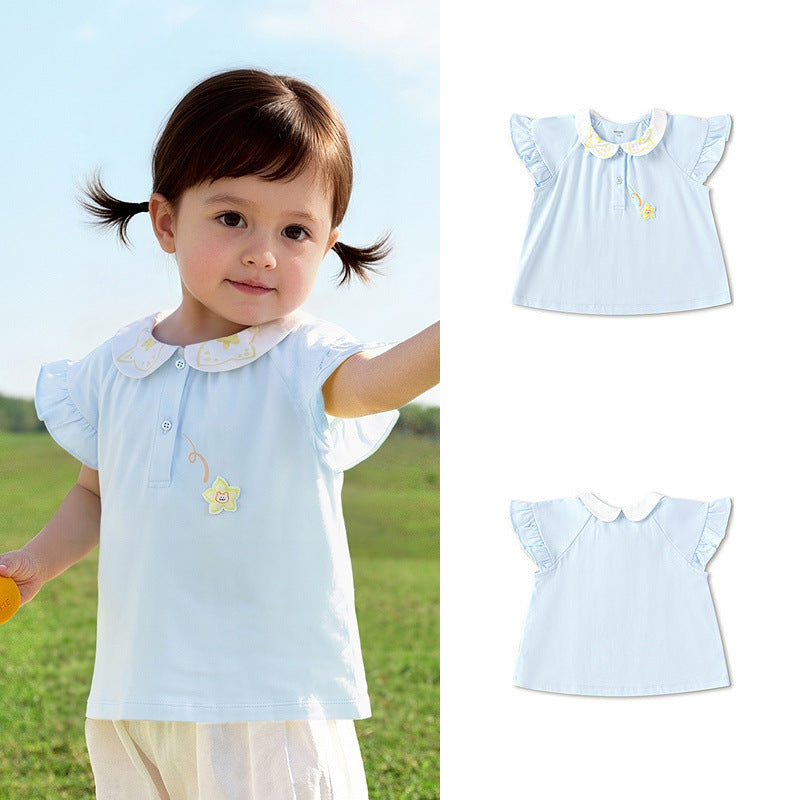 Children's Clothing Top Short-sleeved Summer Cute Children's T-shirt
