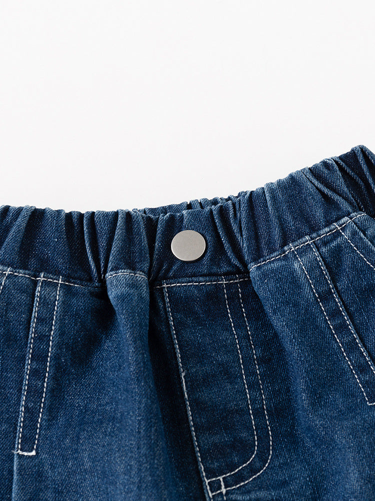 Children's Denim Shorts Summer Clothes Fashionable Fashion Children's Pants