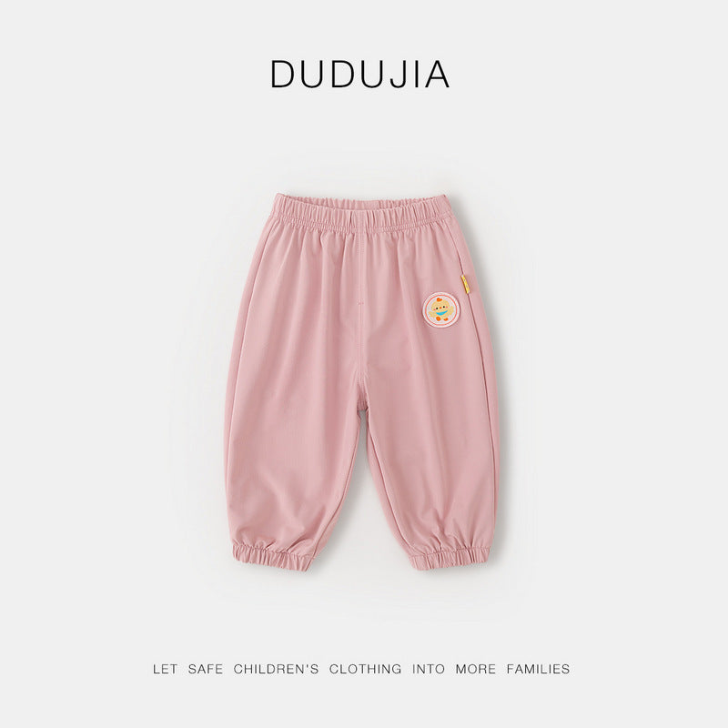 Children's Pieces Clothing Long-sleeved Spring Pants Wear Children's T-shirt