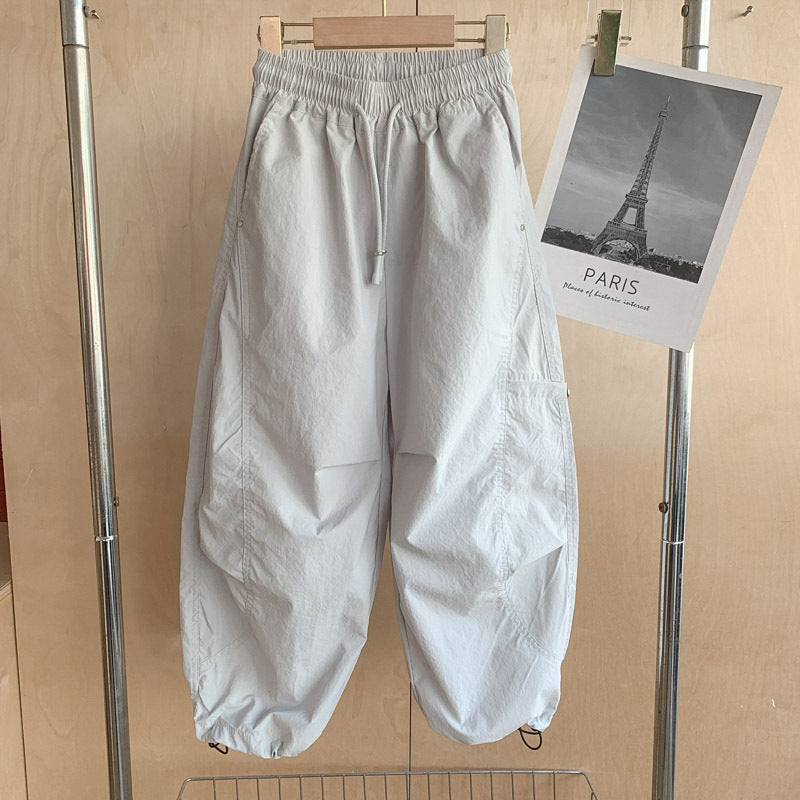 Boys Ice Silk Cool Summer Wear Children's Pants