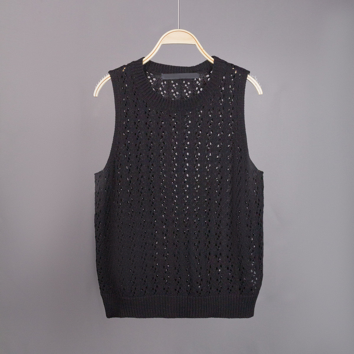 Women's Elegant Knitted Summer Cutout Sleeveless Small Vest/suspenders/tube Top